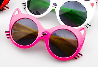 Neon Kitty Kitty Children's Sunglasses
