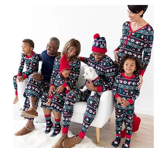 Matching Family Holiday Pajamas