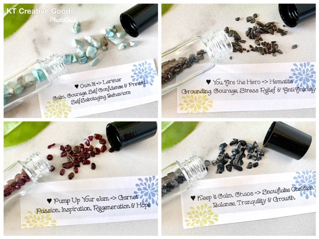 Magical Gemstone & Crystal Vibes Roller (NOTE:  Available as an add on to Wellness Rollers ONLY.)