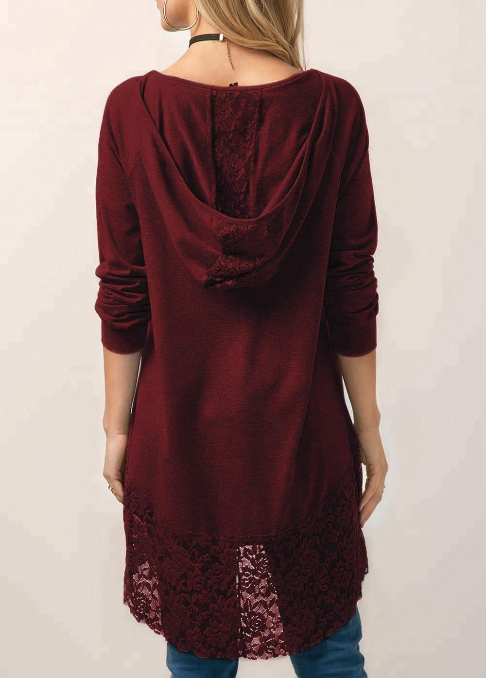 Floral Hoodie Tunic (4 colors)