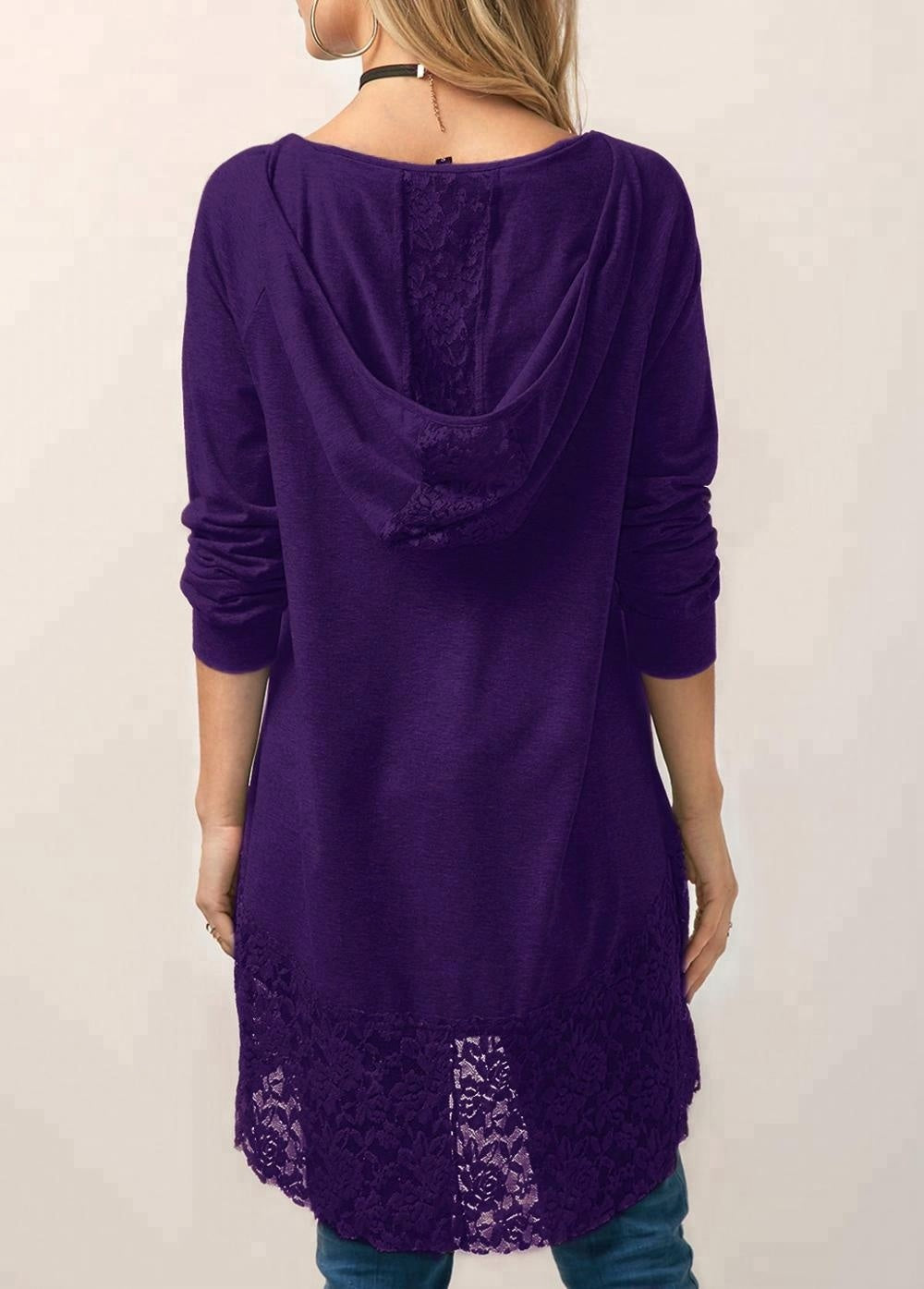 Floral Hoodie Tunic (4 colors)