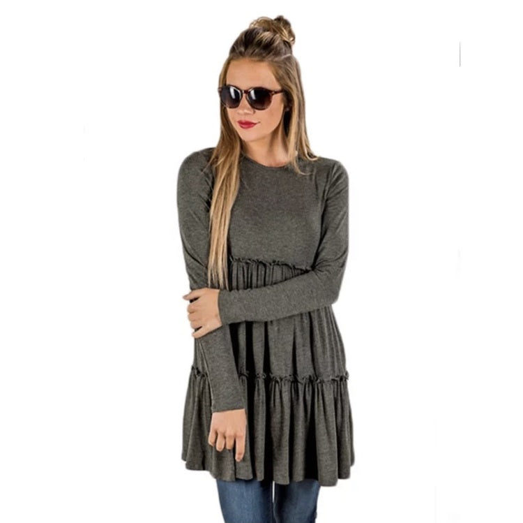 Ruffle Tunic Top