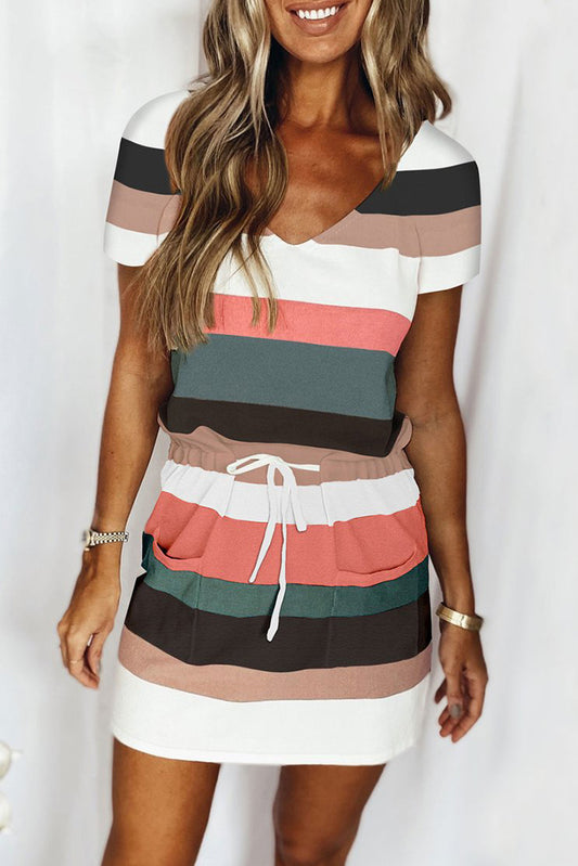 Striped Comfy Summer Dress (6 styles/colors)