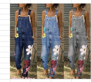 Daisy Painted Overall