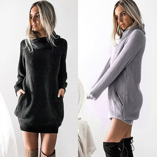 Pocket Sweater Dress