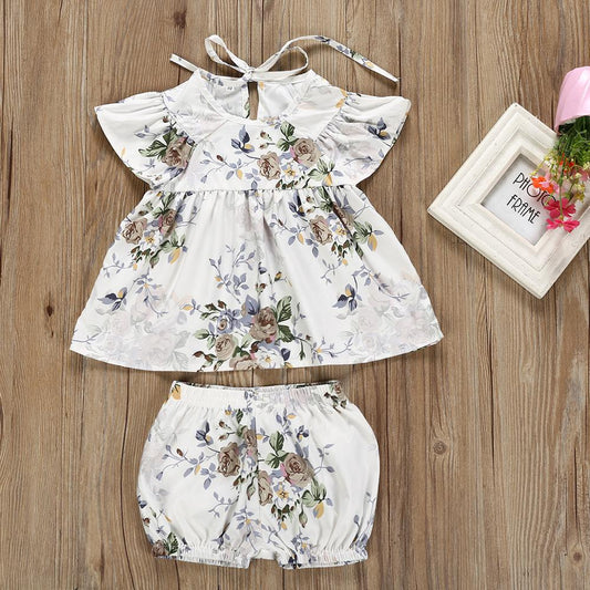 Pretty As A Peony Infant Dress Set