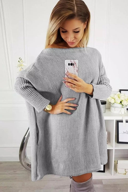 Batwing Sweater Dress Pre-Sale (3 Colors)