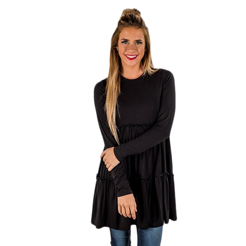 Ruffle Tunic Top