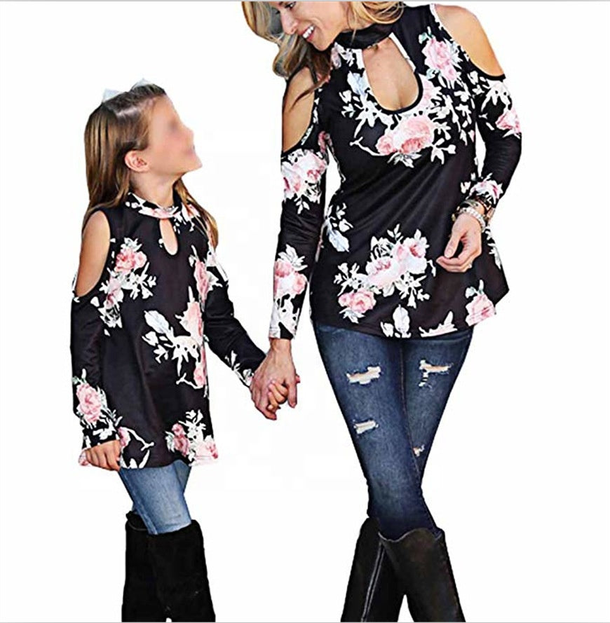 Mommy & Me Cut Out Tops
