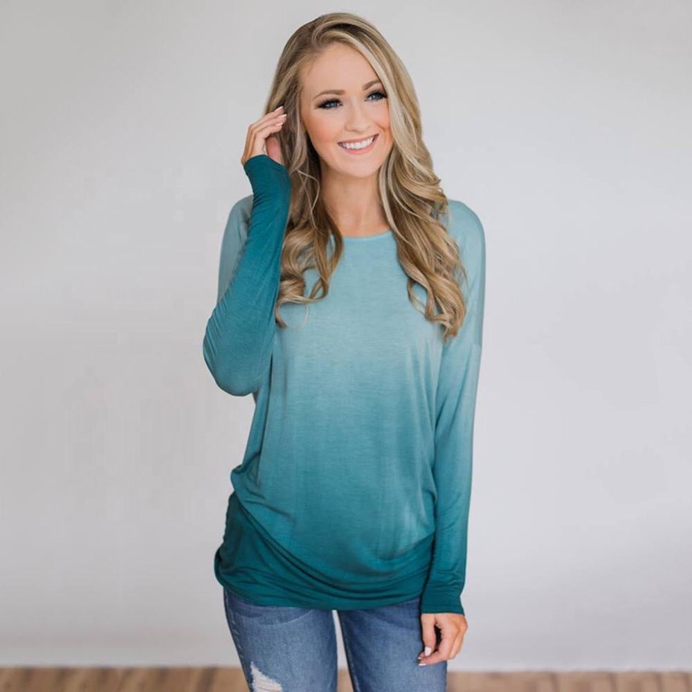 Ombre Sweatshirt Tunic (2 colors)