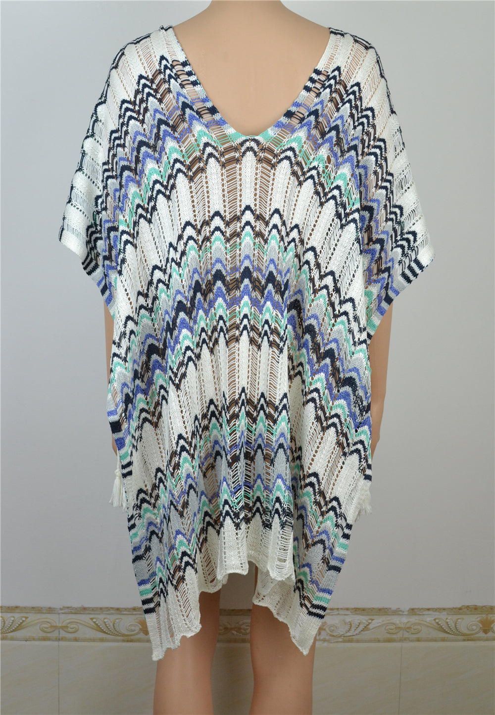 Waves of Color Knit Cover-Up (Two styles)