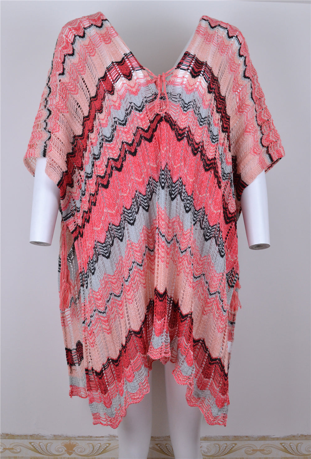 Waves of Color Knit Cover-Up (Two styles)