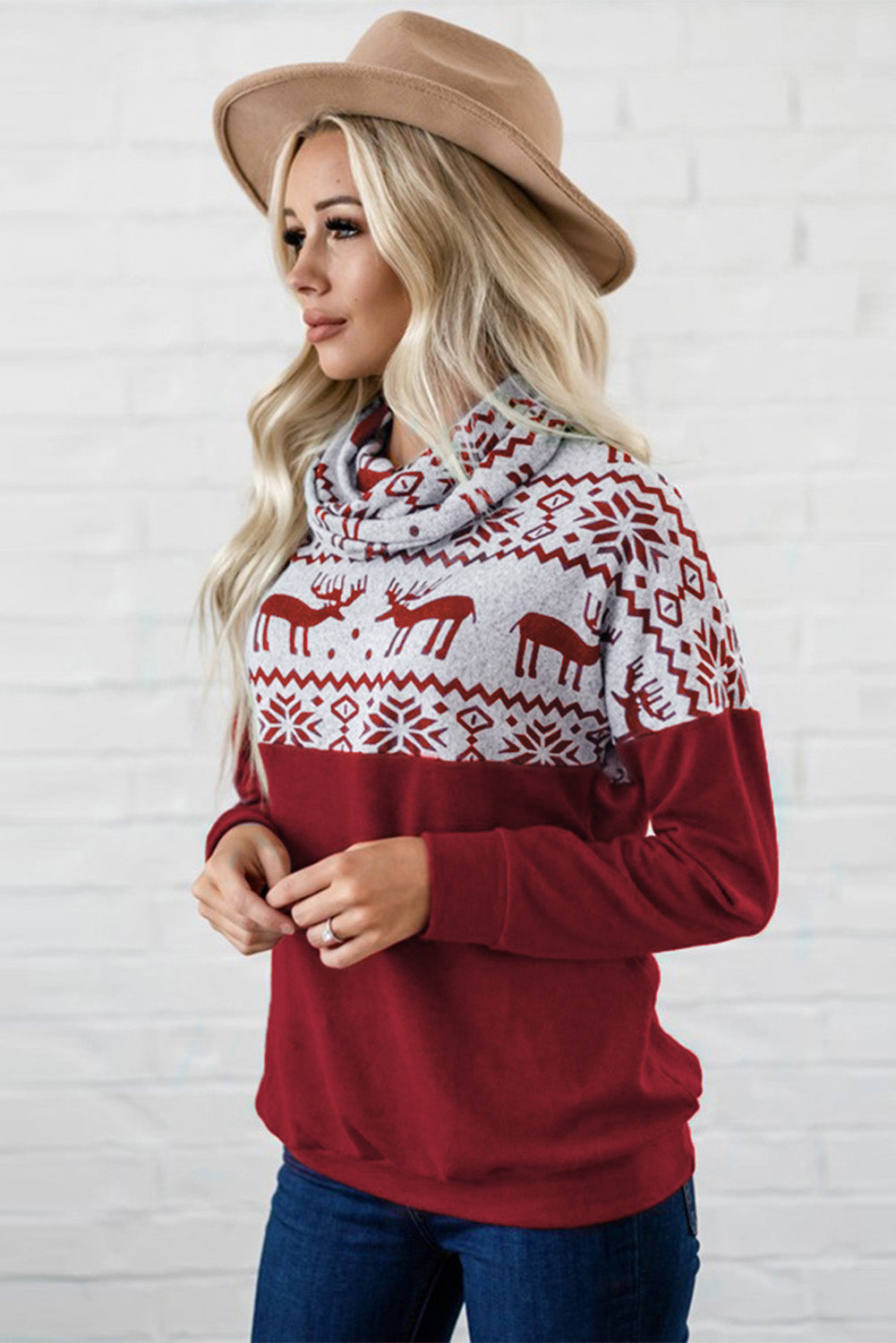 Cute Widdle Reindeers Pullover