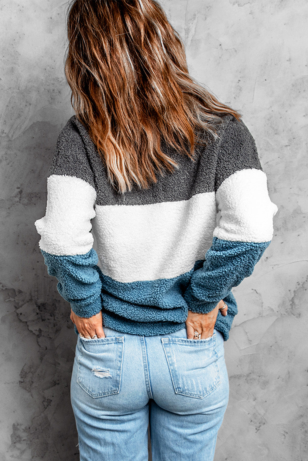 Fuzzy Wuzzy Sweatshirt Top