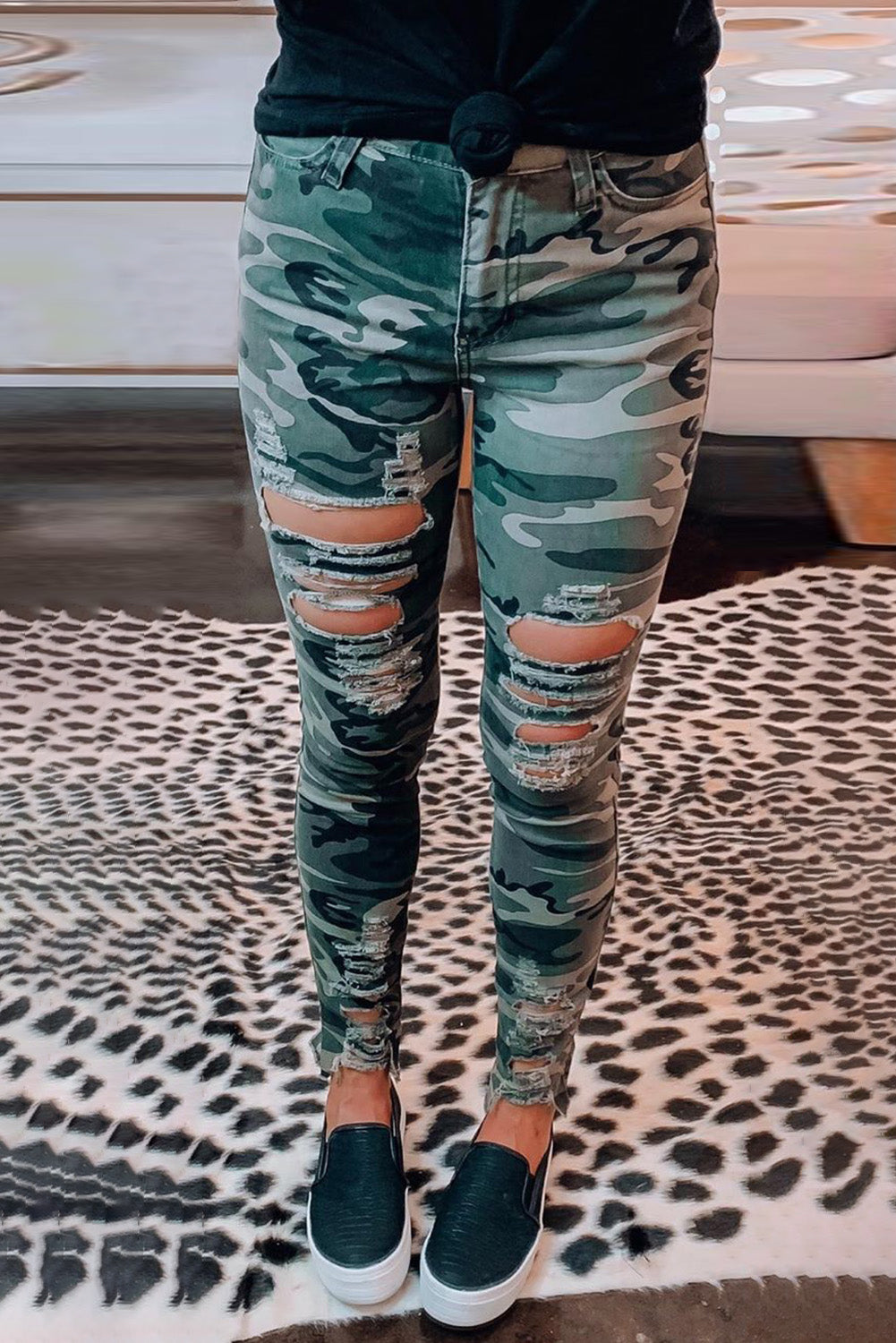 Camo Skinny Jean