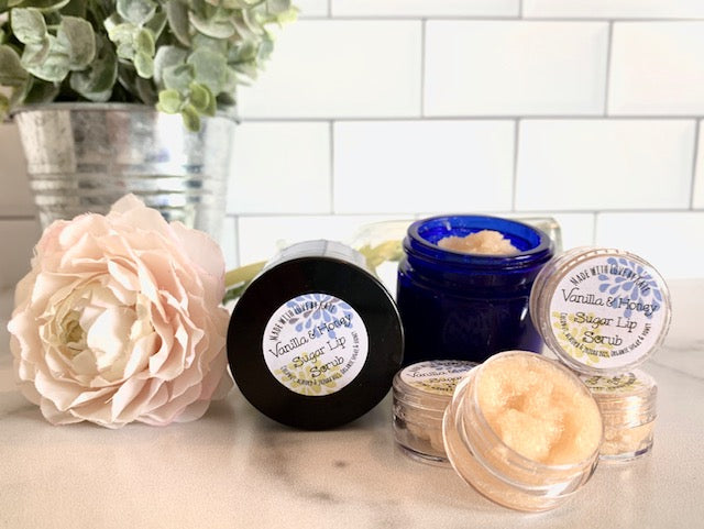 Vanilla & Honey Sugar Lip Scrub