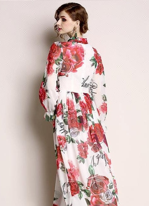 Parisian Love Chiffon Dress