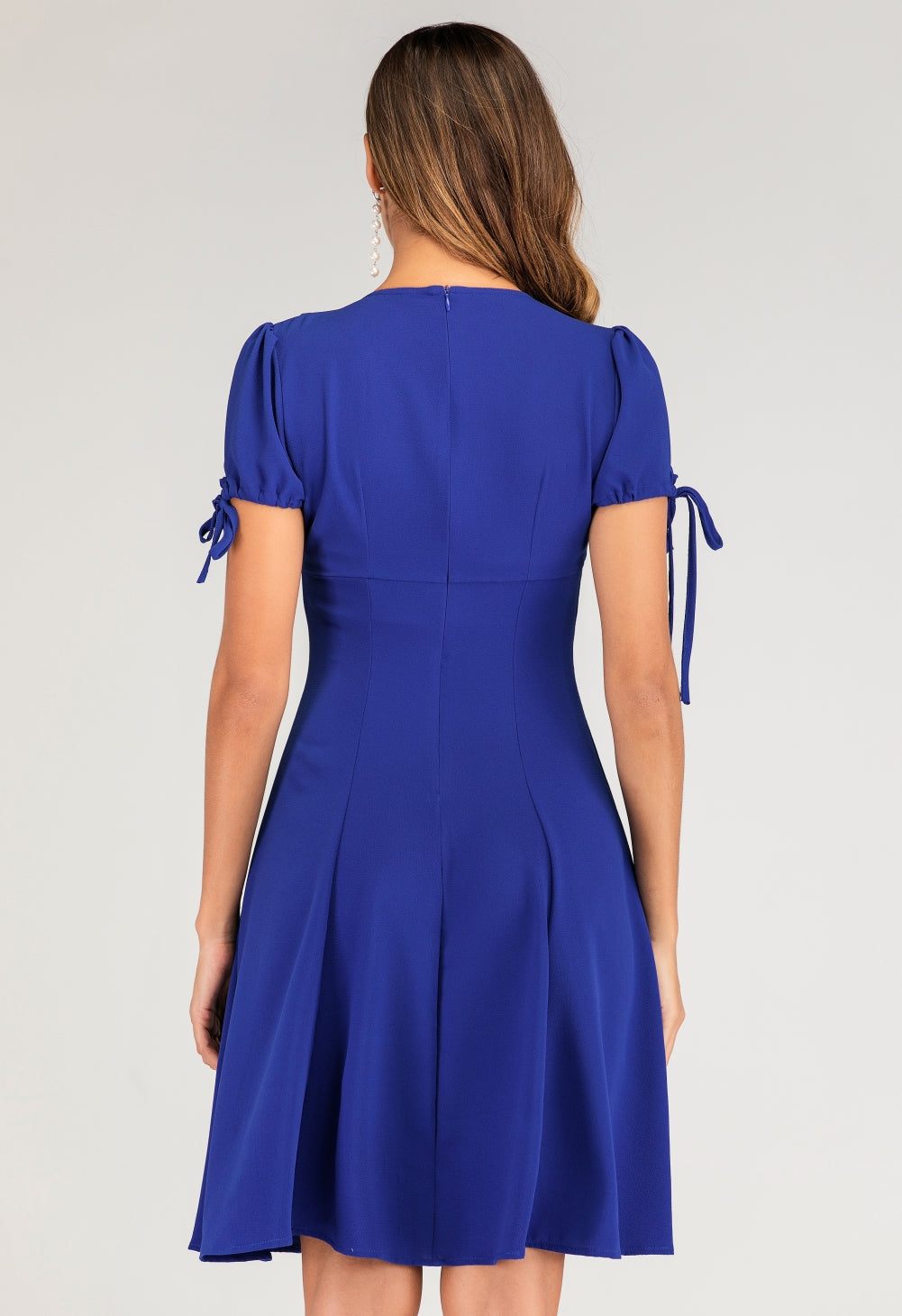 Vintage Flower Skater Dress (Up to 2XL!)