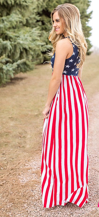 Doodle Dandy Pocket Maxi Dress