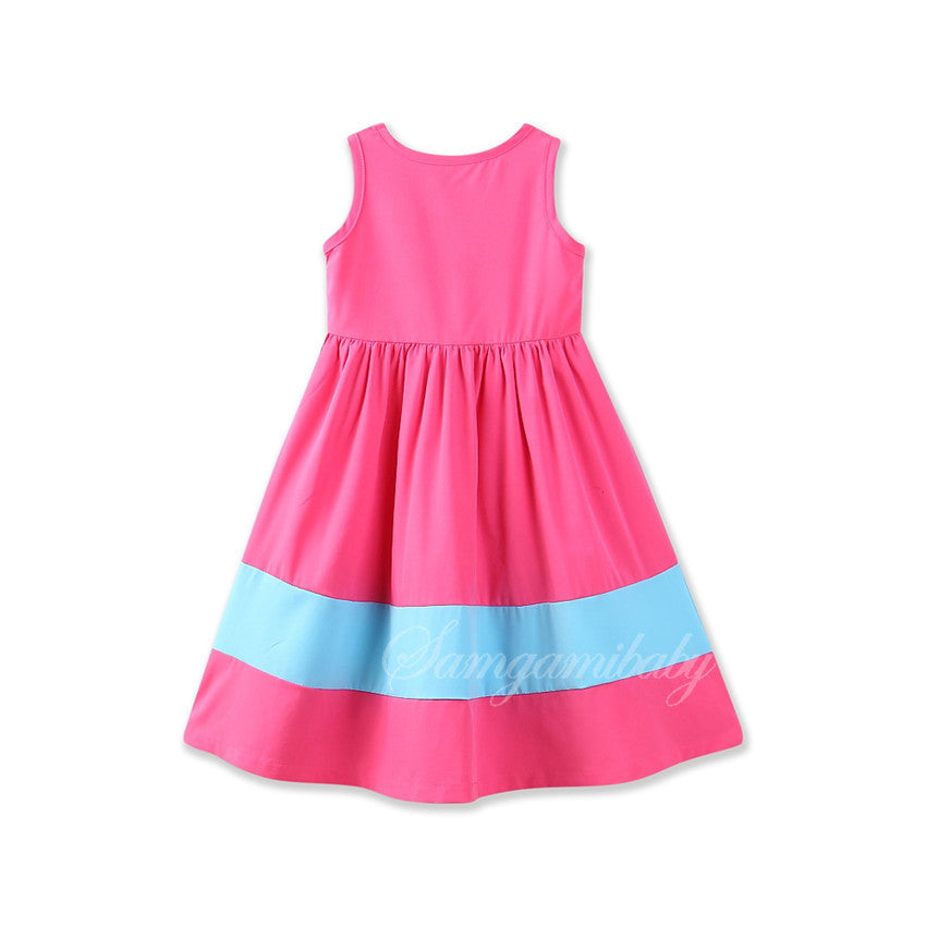 Mommy & Me Bubblegum Maxi Dress