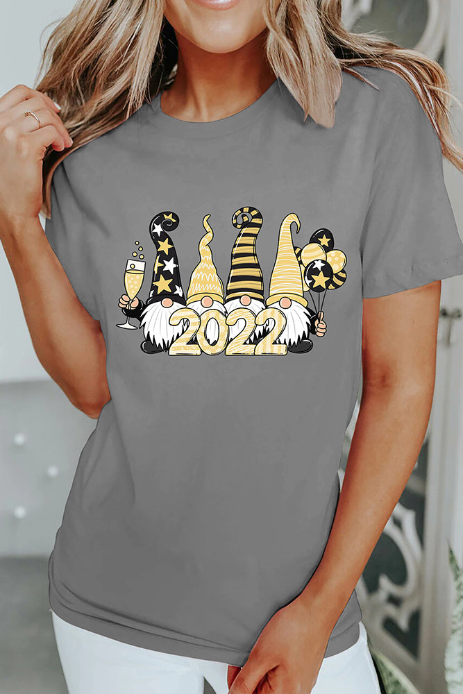 Gnome New Years Party Tee (3 Colors)