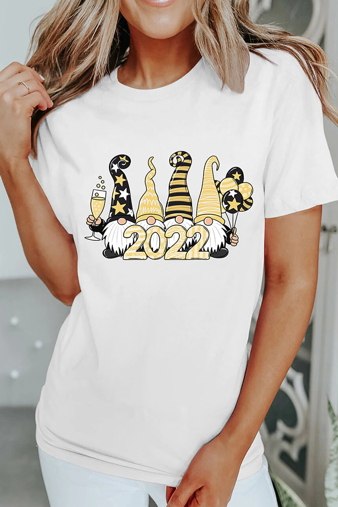 Gnome New Years Party Tee (3 Colors)