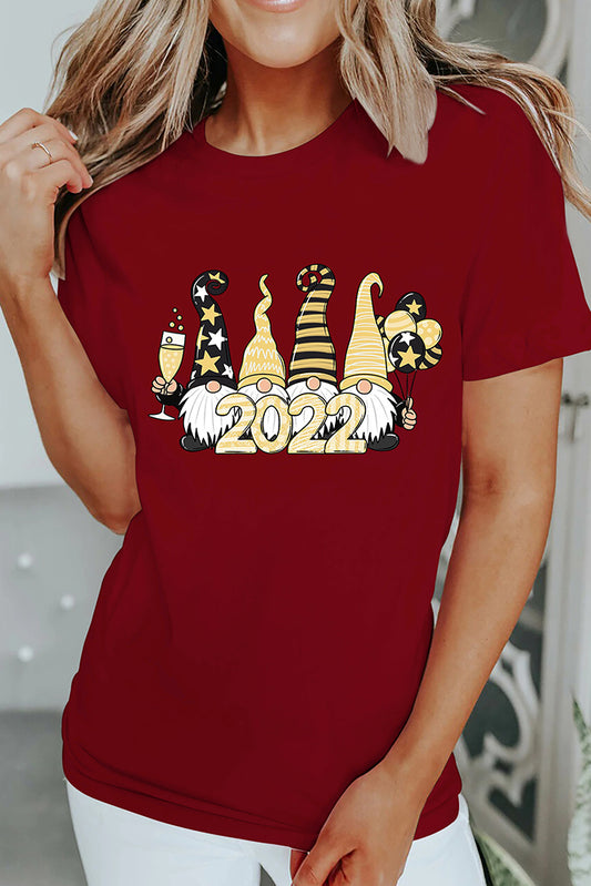 Gnome New Years Party Tee (3 Colors)