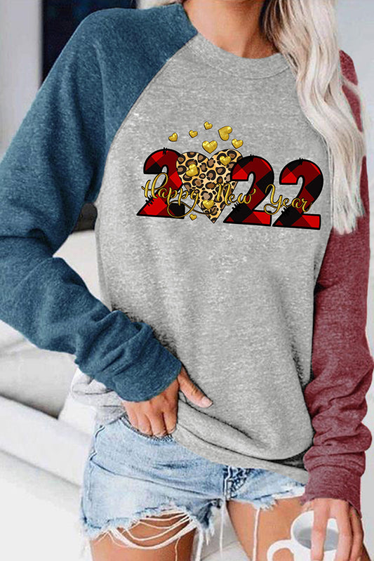 Leopard Heart New Years Party Tee