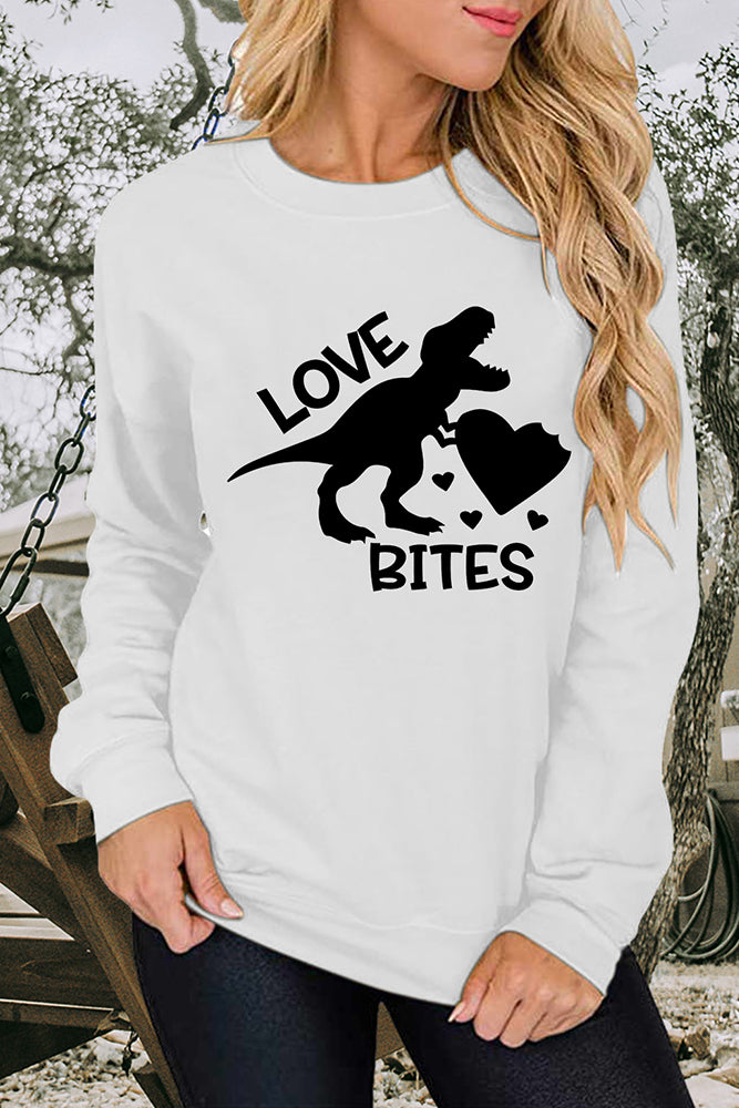 Love Bites Long Sleeve Tee (3 colors, Up to 2XL)