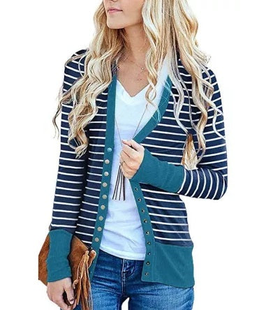 Color Block Cardigans in Royal, Mustard, & Peacock