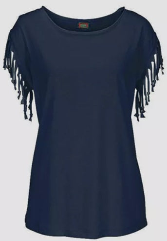Tassel Tee Shirt Top (4 colors, up to size 5XL!)