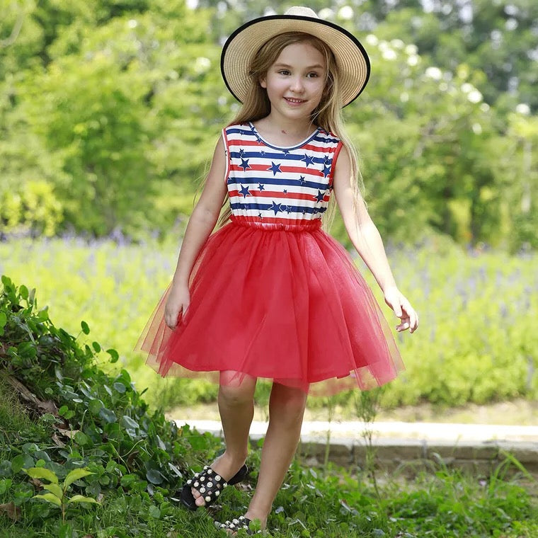 Star Spangled Fabulousness Tulle Dress