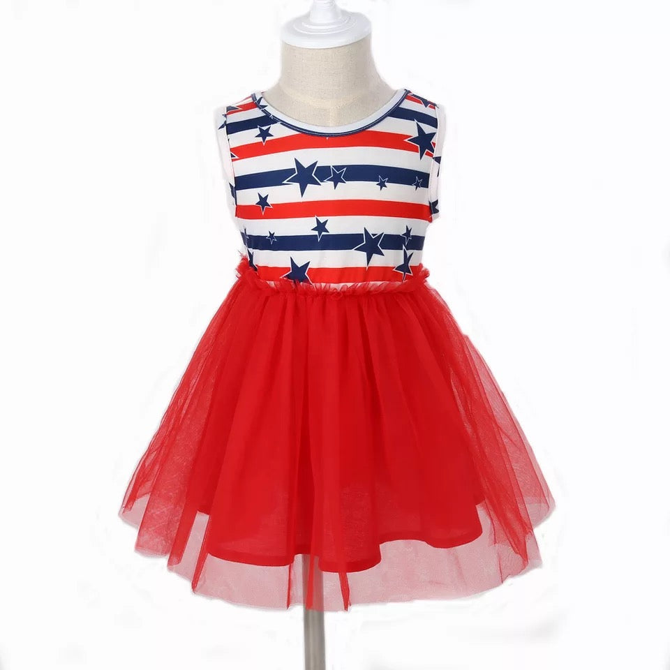 Star Spangled Fabulousness Tulle Dress