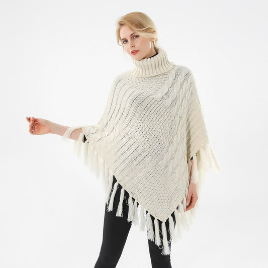 Turtleneck Poncho