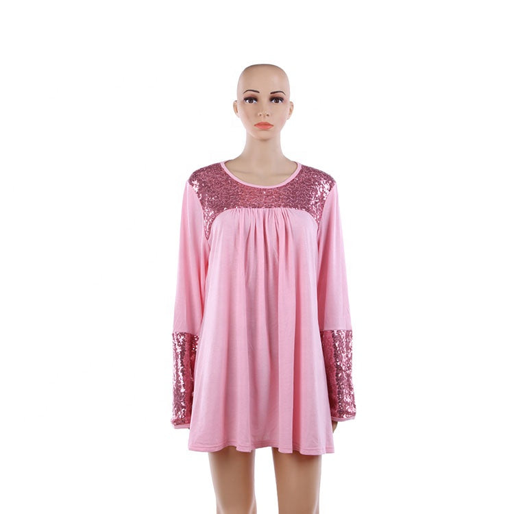 Sequin Tunic Top Top (plus size too!)