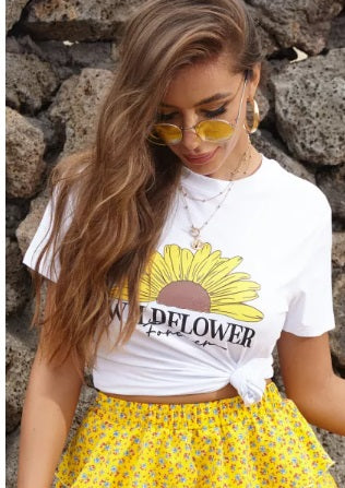 Wildflower Forever Tee (Two Colors! Sizes up to 2XL!)