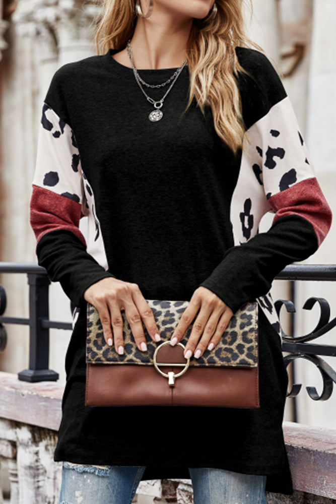 Stripes and Dots Tunic (4 colors, up to 2XL)