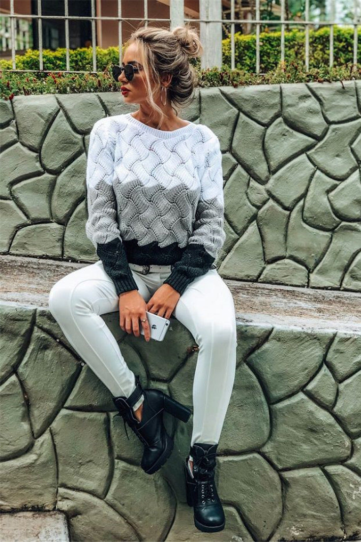 Squiggle Sweater (3 Colors)