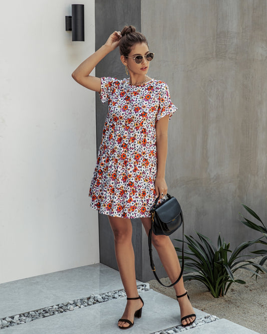 Daisy Spring Swing Dress Up to 2XL!