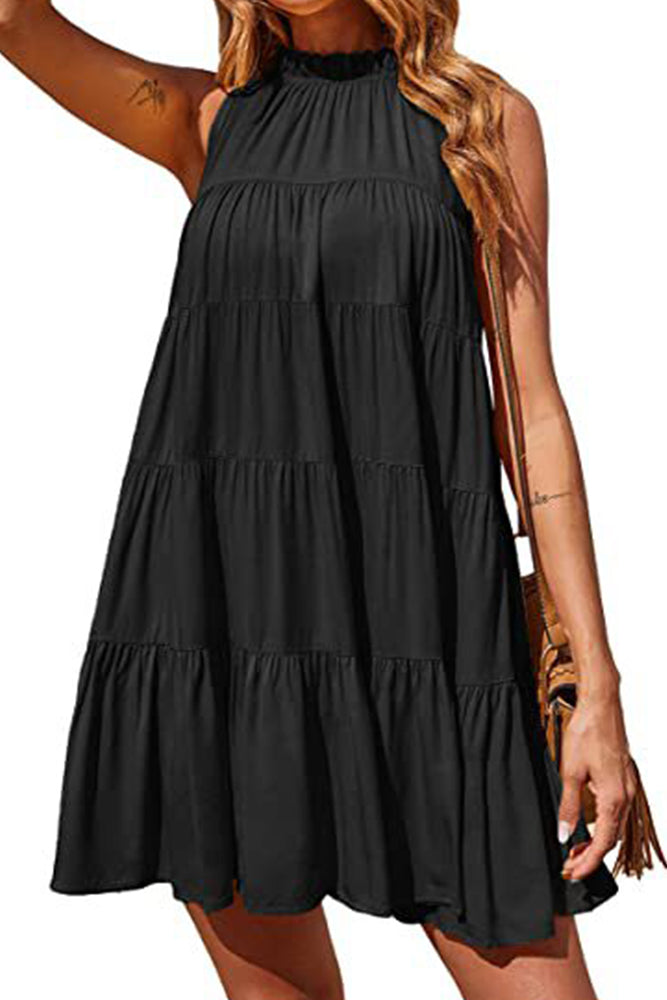 Tiered Ruffle Swing Dress (6 styles/colors)