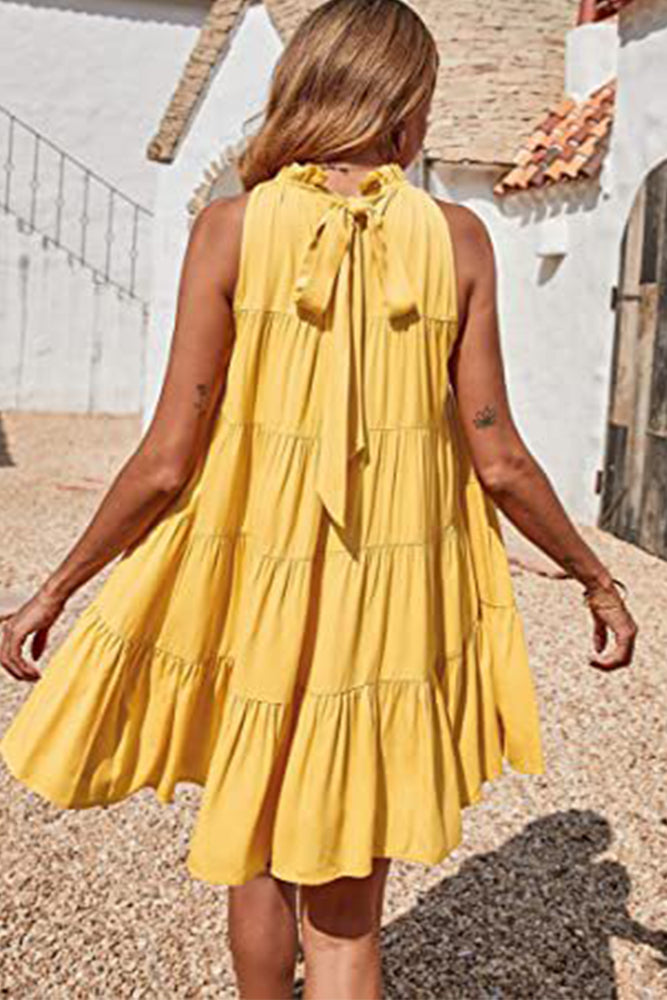 Tiered Ruffle Swing Dress (6 styles/colors)