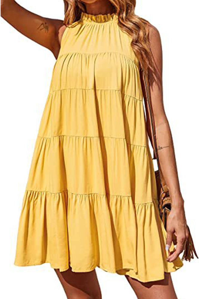 Tiered Ruffle Swing Dress (6 styles/colors)