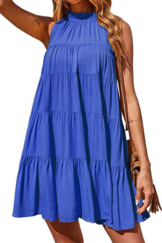 Tiered Ruffle Swing Dress (6 styles/colors)