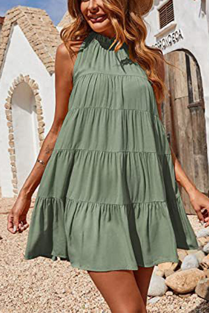 Tiered Ruffle Swing Dress (6 styles/colors)