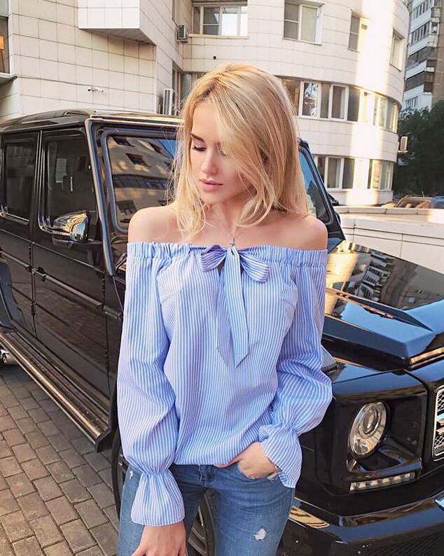 Ahoy! Striped Boat Top