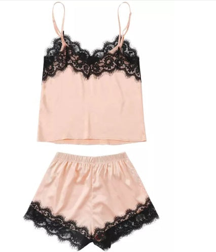 Satin Bedtime Set (In 2 Colors, Up to 2XL!)