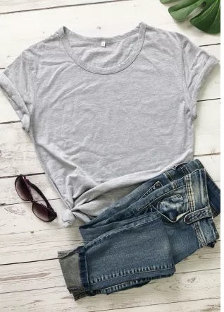 Basic Fitted Tee (7 Colors, Up to 3XL!)