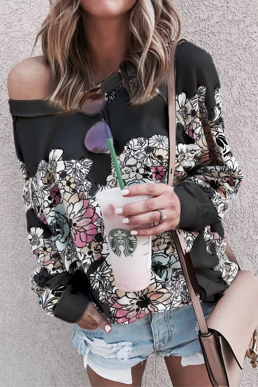 Floral Long Sleeve Tee