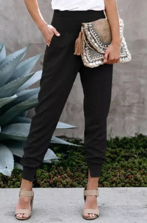 Wide Band High Waisted Jogger (In 3 Colors!)