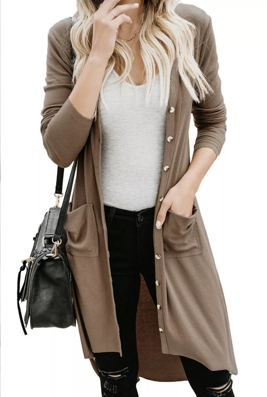 Knit High Low Cardigan Pre-Sale (6 colors)